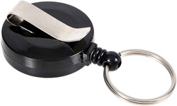 Afrolmechanisme Europel sleutelring zwart 1 Stuk