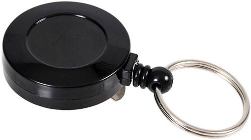 Afrolmechanisme Europel sleutelring zwart 1 Stuk-3