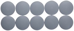 Magneet MAUL Solid 38mm 2500gr grijs 10 stuks