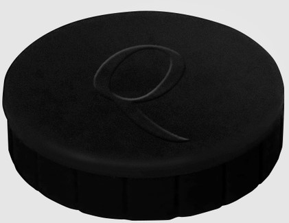 Magneet Quantore 32mm 800gr zwart 10 stuks 10 Stuk