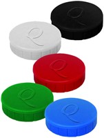 Magneet Quantore 32mm 800gram wit 10 stuks-2