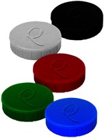Magneet Quantore 20mm 300gram zwart 10 stuks-1