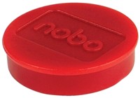 Magneet Nobo 30mm rood 4 stuks 4 Stuk-1