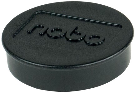 Magneet Nobo 38mm zwart 4 stuks-2