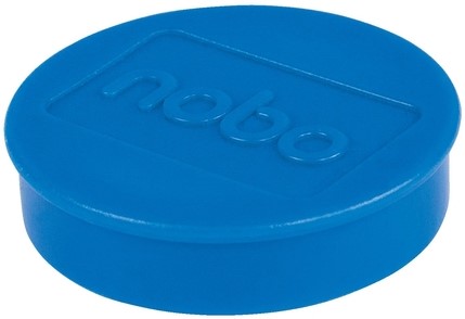 Magneet Nobo 38mm blauw 4 stuks 4 Stuk-1