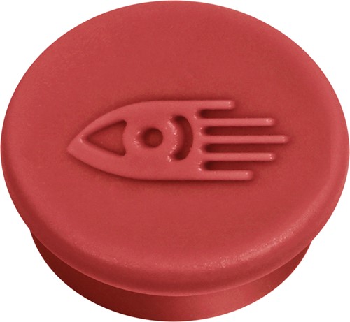 Magneet Legamaster 20mm 250gr rood 8 stuks 8 Stuk-2