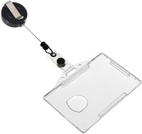 Pashouder Europel open met afroller 54x85mm 1 Stuk