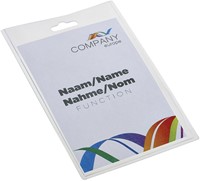 Badge pashouder Europel gesloten 60x90mm 1 Stuk