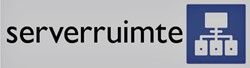 Infobord pictogram serverruimte 165x44mm 1 Stuk