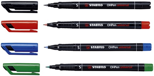 Viltstift STABILO OHP 841/41 rond SF blauw 1 Stuk-2