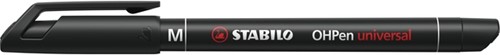 Viltstift STABILO OHpen 843/46 permanent rond medium zwart-5