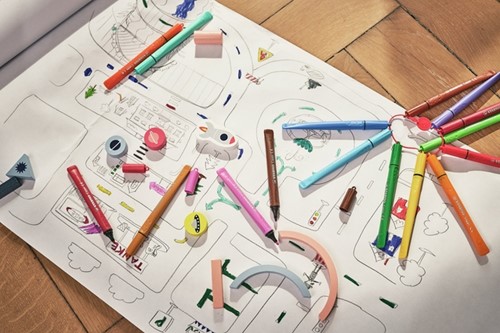 Viltstift STABILO Cappi 168/24 M 24st assorti 24 Stuk-3