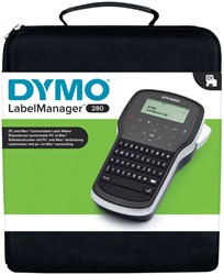 Labelprinter Dymo LM 280 qwerty 12mm koffer 1 Stuk