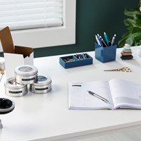 Lettertang Dymo Junior embossing blauw 1 Stuk-2