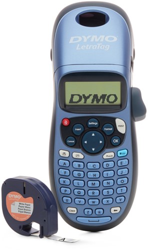 Labelprinter Dymo LetraTag 100H abc 12mm blauw 1 Stuk-2