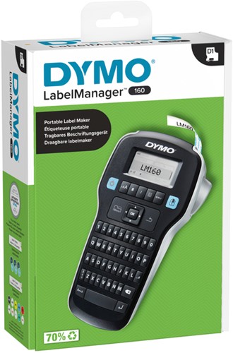 Labelprinter Dymo LabelManager 160 qwerty 12mm 1 Stuk