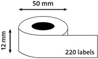 Etiket Dymo LabelWriter hangmap 12x50 wit 220 Stuk-7