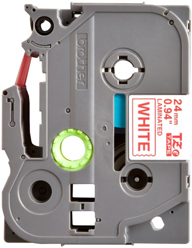 Labeltape Brother Ptouch TZe252 24mm wit 1 Stuk-2