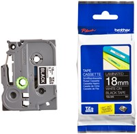 Labeltape Brother Ptouch TZe345 18mm zwart 1 Stuk-3