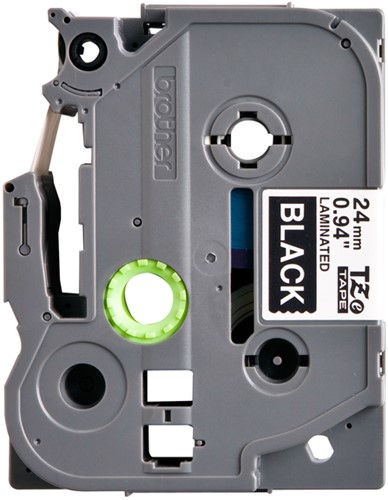 Labeltape Brother Ptouch TZe355 24mm zwart 1 Stuk-2