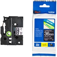 Labeltape Brother Ptouch TZe365 36mm zwart 1 Stuk-3