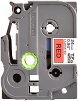 Labeltape Brother Ptouch TZe451 24mm rood 1 Stuk-2