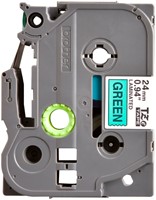Labeltape Brother Ptouch TZe751 24mm groen 1 Stuk-2