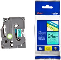 Labeltape Brother Ptouch TZe751 24mm groen 1 Stuk-3