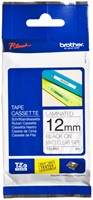 Labeltape Brother Ptouch TZeM31 12mm transparant 1 Stuk