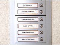 Labeltape Dymo LabelManager D1 polyester 12mm wit 1 Stuk-3