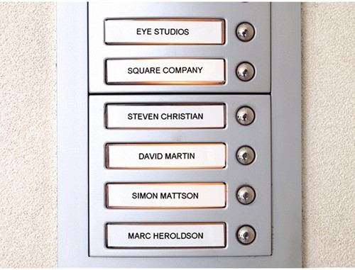 Labeltape Dymo LabelManager D1 polyester 12mm wit 1 Stuk-3