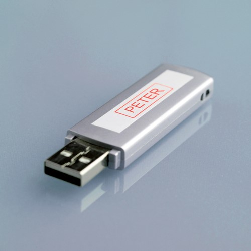 Labeltape Dymo LabelManager D1 polyester 12mm wit 1 Stuk-2