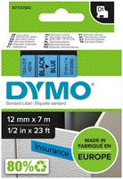 Labeltape Dymo LabelManager D1 polyester 12mm bl 1 Stuk