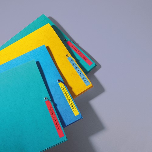 Labeltape Dymo LabelManager D1 polyester 12mm rood 1 Stuk-3