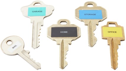 Labeltape Dymo LabelManager D1 polyester 12mm grn 1 Stuk-5