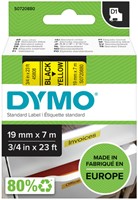 Labeltape Dymo LabelManager D1 polyester 19mm geel 1 Stuk