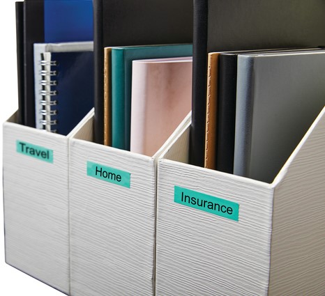 Labeltape Dymo LabelManager D1 polyester 19mm grn 1 Stuk-3