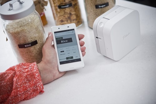 Labelprinter Brother Ptouch Cube TZe PTP300BT wit 1 Stuk-1