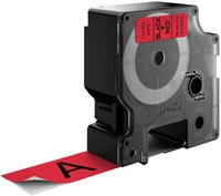 Labeltape Dymo LabelManager D1 polyester 24mm rood 1 Stuk-3
