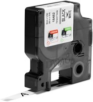 Labeltape Dymo Rhino industrieel polyester 9mm wit 1 Stuk-2