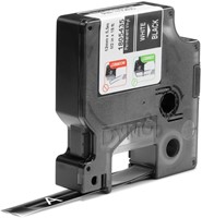 Labeltape Dymo Rhino industrieel vinyl 12mm zwart 1 Stuk-2