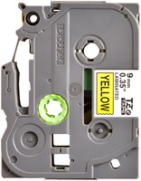 Labeltape Brother Ptouch TZe621 9mm geel 1 Stuk-2