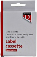 Labeltape Quantore TZe-211 6mmx8m zwart op wit-2