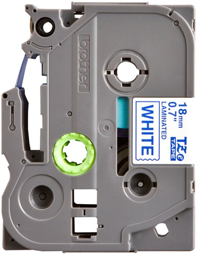 Labeltape Brother Ptouch TZe243 18mm wit 1 Stuk-2