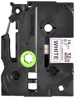 Labeltape Brother Ptouch TZeN241 18mm wit 1 Stuk-2