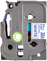 Labeltape Brother Ptouch TZe253 24mm wit 1 Stuk-2