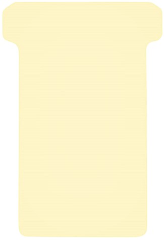 T-kaart Djois formaat 2 48mm beige 100st 100 Stuk
