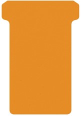T-kaart Djois formaat 2 48mm oranje 100st 100 Stuk