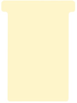 T-kaart Djois formaat 3 77mm beige 100st 100 Stuk