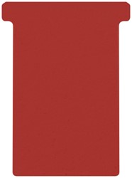 T-kaart Djois formaat 3 77mm rood 100st 100 Stuk
